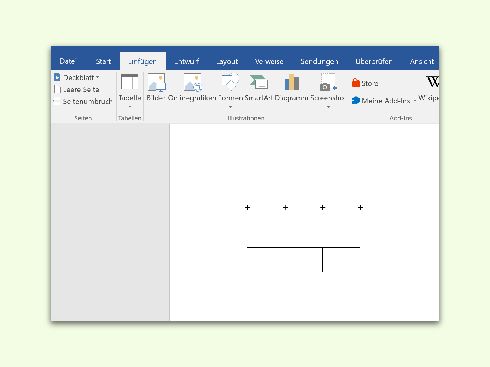 Tabellen In Word Schneller Anlegen J Rg Schieb Digital Und Ki