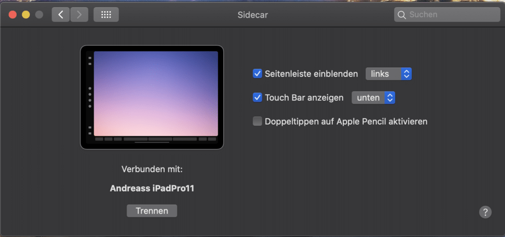 Ipad Am Macbook Mit Sidecar Als Monitor Benutzen Schieb De