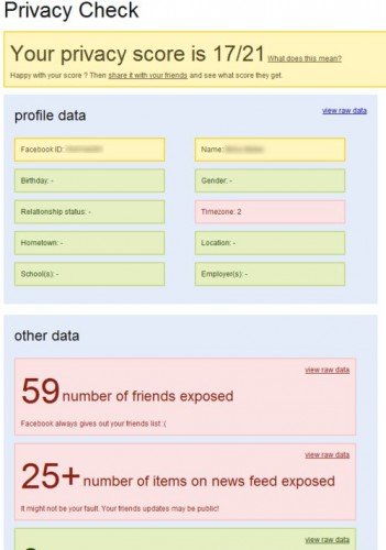 Facebook: Den eigenen Privacy-Score ermitteln