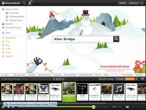 Grooveshark: Musik kostenlos im Browser hören