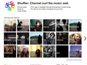 Shuffler.fm wühlt die Trüffel aus den Musik Blogs