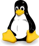 Pinguin Tux, das Linux-Erkennungszeichen