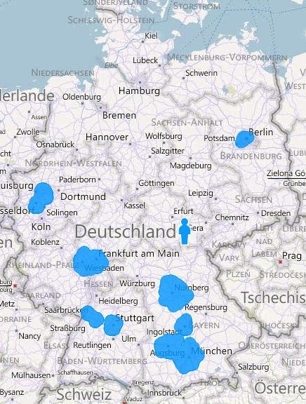 Bing Maps Streetside startet in Deutschland