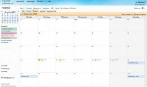 Windows Live Kalender