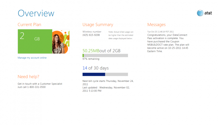 Windows 8: UMTS Overview