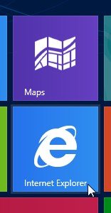 Windows 8: Metro-Version von Internet Explorer wiederherstellen