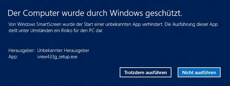 Windows 8: Dateien, die SmartScreen unbekannt sind, trotzdem ausführen