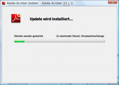 Nach Updates für Adobe Reader und Adobe Acrobat suchen
