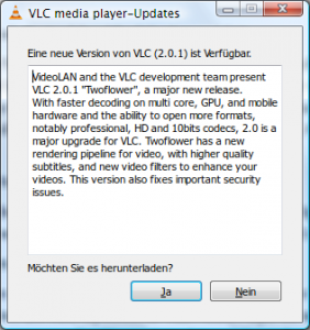 VLC Media Player: Globale Tasten-Kürzel funktionieren nicht?