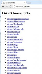 Google Chrome: Auf eingebaute Info-Seiten zugreifen