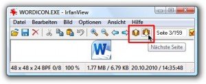 In *.exe- oder *.dll-Dateien enthaltene Icons durchblättern mit IrfanView