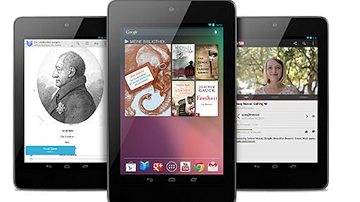 Googles Tablet Nexus 7 ab sofort in Deutschland zu haben
