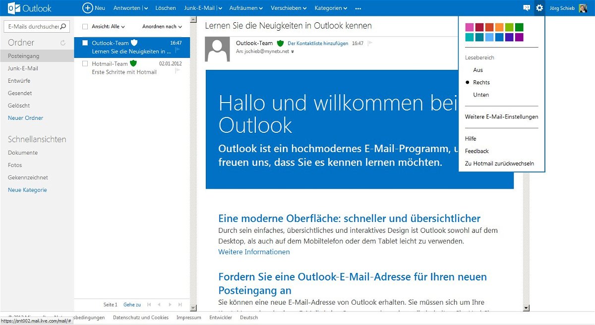 Outlook.com – das ist der neue Maildienst von Microsoft