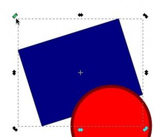 , Vektor-Zeichen-Programm Inkscape: Objekte frei drehen
