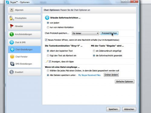 skype-optionen-chat-protokoll-loeschen