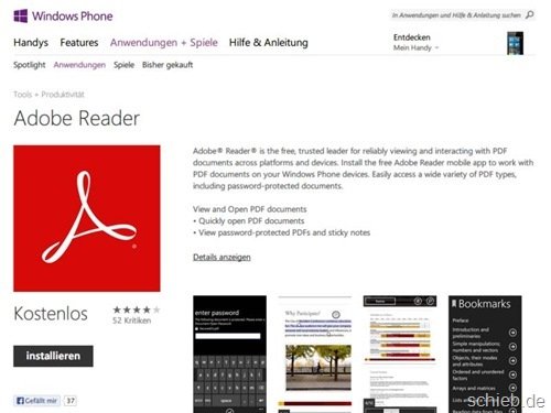So geht’s: PDF-Dokumente anzeigen auf Handys mit Windows Phone
