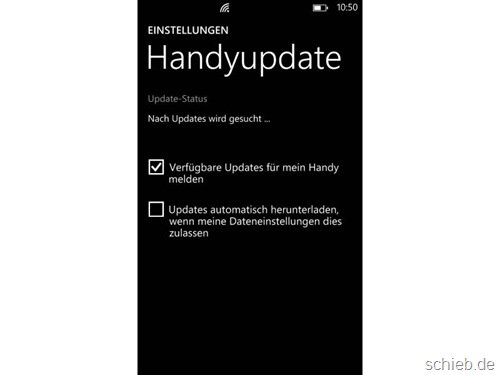 Windows Phone 8: Updates ohne Daten-Volumen-Verbrauch installieren