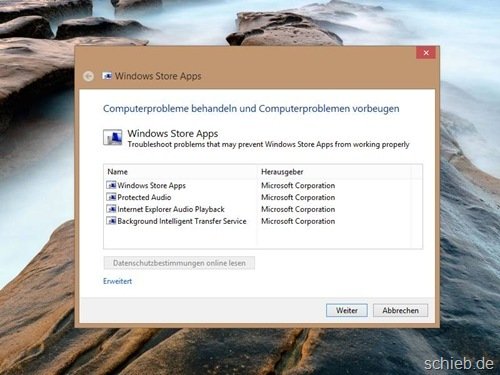 Probleme mit dem Windows Store automatisch und schnell beheben