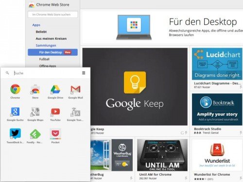 Google Chrome-Apps auf Ihrem Desktop ausführen
