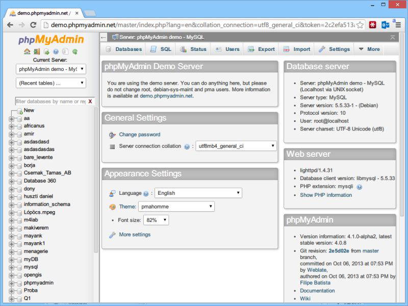 phpMyAdmin tritt der Software Freedom Conservancy bei