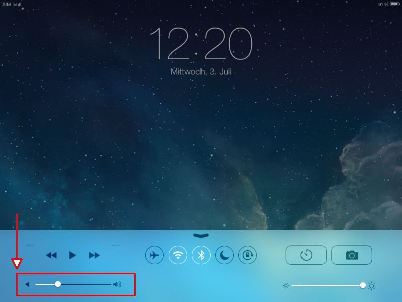 iOS 7: Videos während der Wiedergabe lauter oder leiser machen