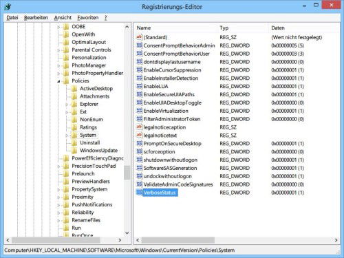 regedit-boot-meldungen-verbosestatus