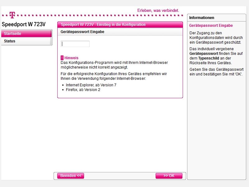 Bedien Oberfl che Ihres Internet Routers Einfacher Aufrufen J rg 