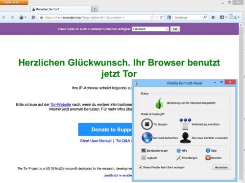 Anonym surfen mit dem Tor-Browser