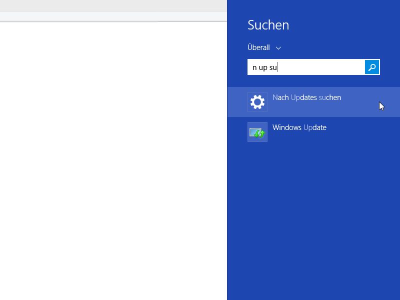 So nutzen Sie die Suche in Windows 8.1 einfacher