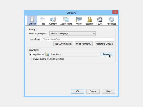 firefox-downloads-ordner-aendern