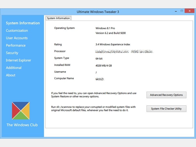 Einstellungen von Windows 8.1 bequem ändern und tweaken
