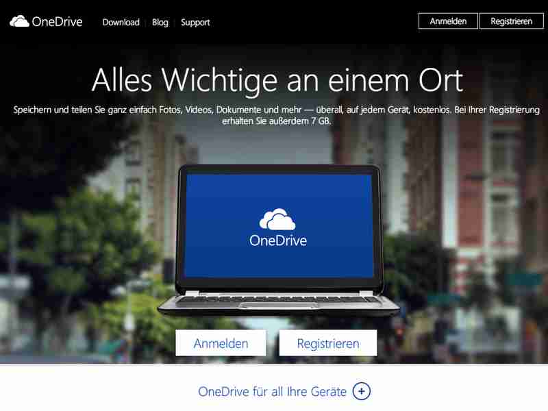SkyDrive heißt jetzt OneDrive – mit bis zu 15 GB Speicher gratis