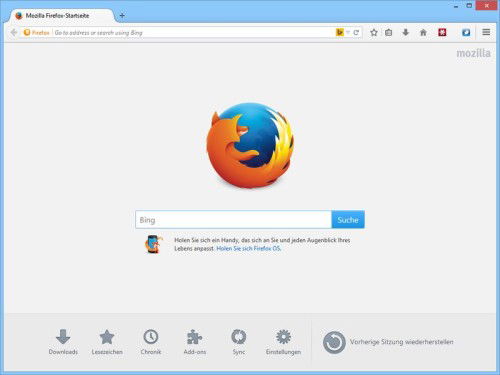 firefox-startseite