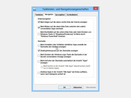 Windows 8.1: Auf Nicht-Touch-PCs beim Booten Start-Seite anzeigen