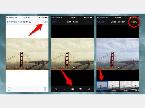 ios-filter-entfernen