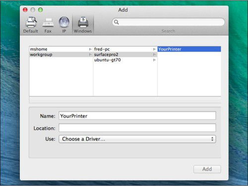 osx-windows-drucker-einbinden