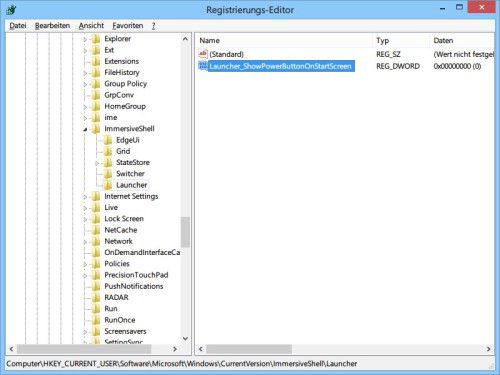 win81-startseite-regedit-ausschalten-knopf-ausblenden
