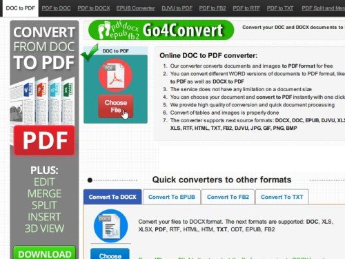 Kostenlos EPUB-Dokumente zu PDF konvertieren