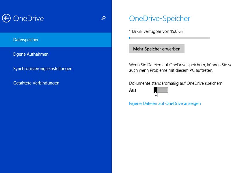 Windows 8.1: Wenn der Speichern-Dialog hängt