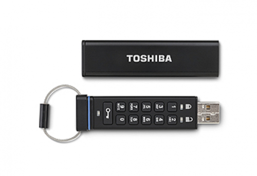 USB-Stick mit Daten-Safe und Tastatur