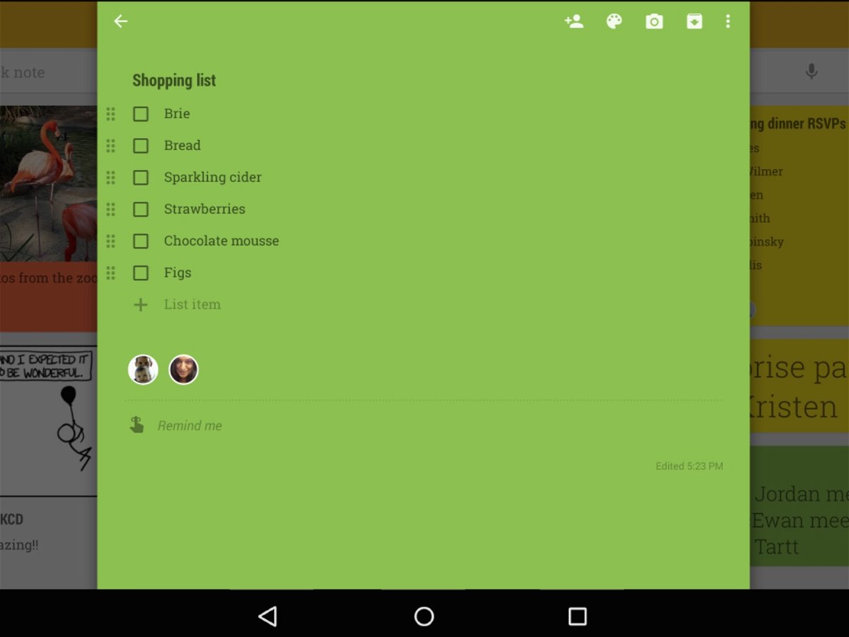 Kostenlose To-Do-Listen-App für Android