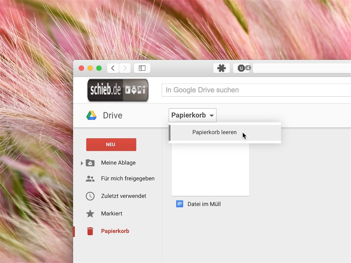 Dateien dauerhaft von Google Drive löschen
