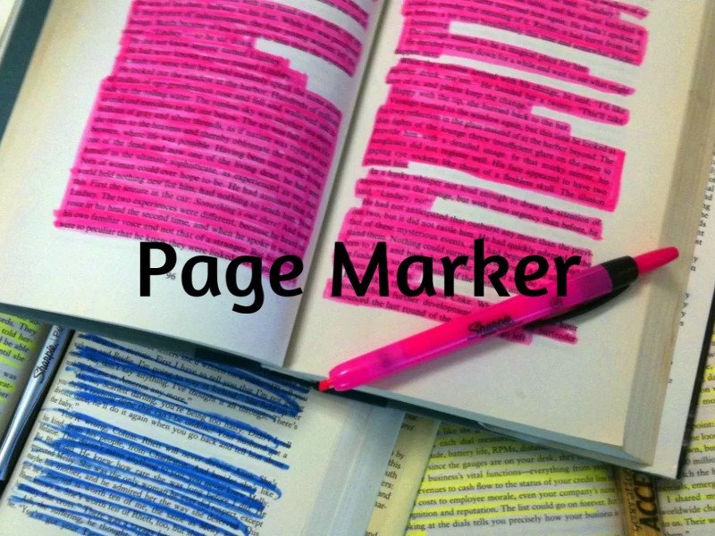 page-marker