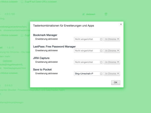 chrome-erweiterungen-tastenkuerzel