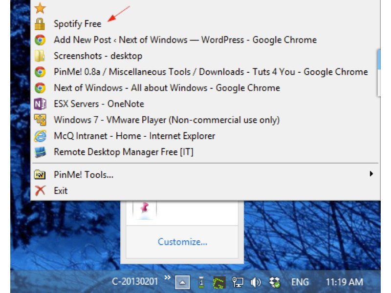 Windows 8.1: Fenster immer im Vorder-Grund anzeigen
