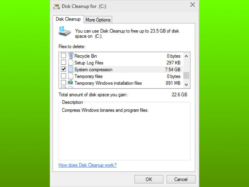 Windows 10: Wieder mehr Speicher-Platz gewinnen