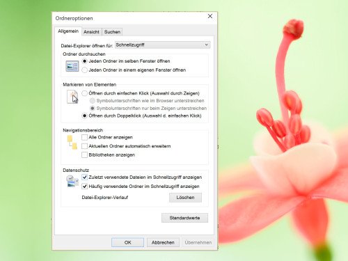 Schnell-Zugriff in Windows 10 aufräumen