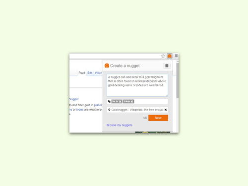 google-chrome-nuggets-addon