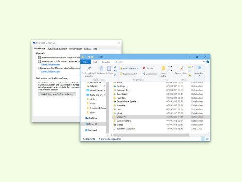 Speicher-Ort von OneDrive-Dateien in Windows 10 ändern