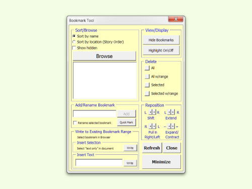 word-addin-bookmark-tool